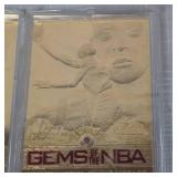 1998 Fleer Gems of NBA 23Kt(7 Cards)