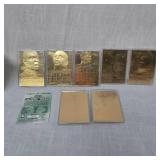 1998 Fleer Gems of NBA 23Kt(7 Cards)