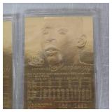 1998 Fleer Gems of NBA 23Kt(7 Cards)