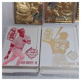 1997 Bleachers 23 Kt Ken Griffey Jr 3 Card Set