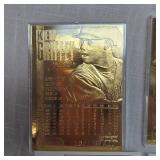 1997 Bleachers 23 Kt Ken Griffey Jr 3 Card Set