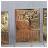 1997 Bleachers 23 Kt Ken Griffey Jr 3 Card Set