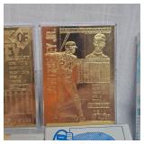 1997 Bleachers 23 Kt Ken Griffey Jr 3 Card Set