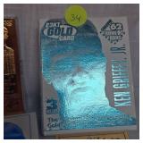 1997 Bleachers 23 Kt Ken Griffey Jr 3 Card Set