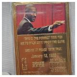 UpperDeck 22Kt Michael Jordan Final Farewell Card