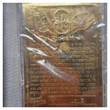 1995 Cal Ripken Jr 22 Kt Gold Foil Card