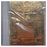 1995 Cal Ripken Jr 22 Kt Gold Foil Card