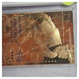 1998 Derek Jetter 23Kt 24th Championship/125 Wins Card