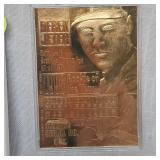 1998 Derek Jetter 23Kt 24th Championship/125 Wins Card