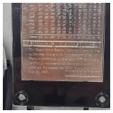 Ken Griffey Silver Auto with Commemoritive Ball, As New in Original Box