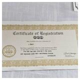 Ken Griffey Silver Auto with Commemoritive Ball, As New in Original Box