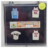 UpperDeck Michael Jordan 4 Pin Set, 87/2000