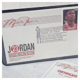 First Day of Issue #8407 Michael Jordan 23 Kt 1996 Upper Deck Commemorative Stamp