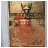 Fleer Rookie 23Kt Gold Featuring Michael Jordan