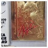 Fleer Rookie 23Kt Gold Featuring Michael Jordan