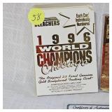 1996 World Champions Chicago Bulls 23 Kt Card