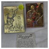 Fleer Pippen/Jordan Gamebreakers 23 Kt Card