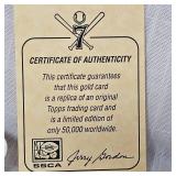 Michael Jordan 23 Kt Bold Card