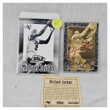Michael Jordan 23 Kt Bold Card