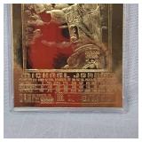 Michael Jordan 23 Kt Bold Card