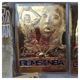 Fleer Gems of NBA 23 Kt Jordan, Pippen, Rodman