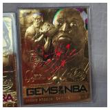 Fleer Gems of NBA 23 Kt Jordan, Pippen, Rodman