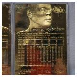 Fleer Gems of NBA 23 Kt Jordan, Pippen, Rodman