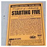 Chicago Bulls Starting Five 23Kt Card