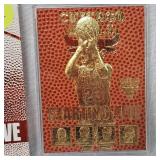 Chicago Bulls Starting Five 23Kt Card
