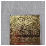 Chicago Bulls Starting Five 23Kt Card