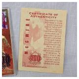 1998 Bleachers McGwire 23Kt Card