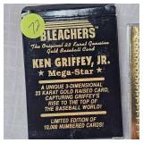 1993 Bleachers Ken Grifey Jr Megastar 23Kt Card