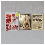 1996 Murray 500 Homeruns 23 Kt Card