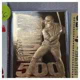 1996 Murray 500 Homeruns 23 Kt Card