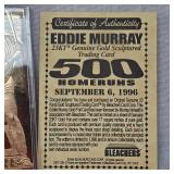 1996 Murray 500 Homeruns 23 Kt Card