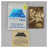 1996 Star Wars 23 Kt Lucas Films Card