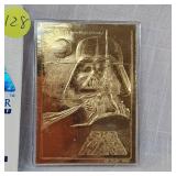 1996 Star Wars 23 Kt Lucas Films Card
