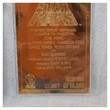 1996 Star Wars 23 Kt Lucas Films Card