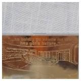 1996 Star Trek Next Gen 23Kt, U.S.S.  Enterprise-NCC 1701-D Card