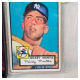 1952 Porcelain Mickey Mantle Card from Topps #123