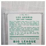 1933  Porcelain Lou Gehrif and 31 of 5000