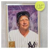 1996 Topps Mickey Mantle Commemorative Card #127