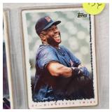Topps Kirby Puckett #1/100 and Marty Cordova Topps Porcelain #A/P of 100