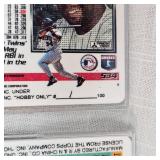 Topps Kirby Puckett #1/100 and Marty Cordova Topps Porcelain #A/P of 100