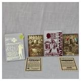 Upper Deck 1995 23Kt Jordan and Bleachers 1996 23 Kt Rodman