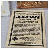 Upper Deck 1995 23Kt Jordan and Bleachers 1996 23 Kt Rodman