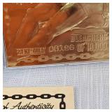 Upper Deck 1995 23Kt Jordan and Bleachers 1996 23 Kt Rodman