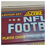 Score 1991 NFL Football Collectors Set, As New in Wrapper, Unopened
