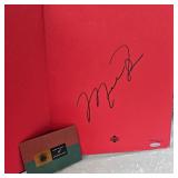 Very Rare with COA, Don Russ "RARE AIR" Michael on Michael Book Signed by Michael Jordan in Original Box