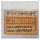 1987 McGwire Topps Allstar Rookie, 1987 Mothers Rookie McGwire, Fleer McGwire Rookie, Don Russ Rookie